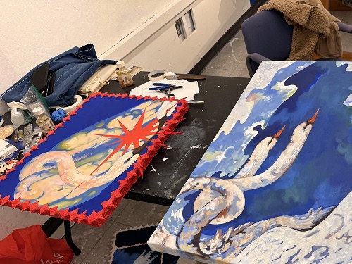 Senior studio space