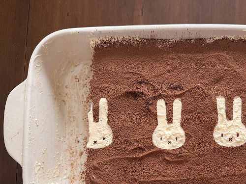 Homemade tiramisu